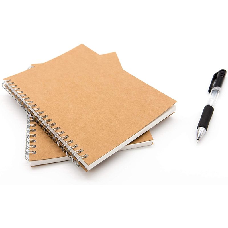Soft Cover Spiral Notebook Journal 2-Pack